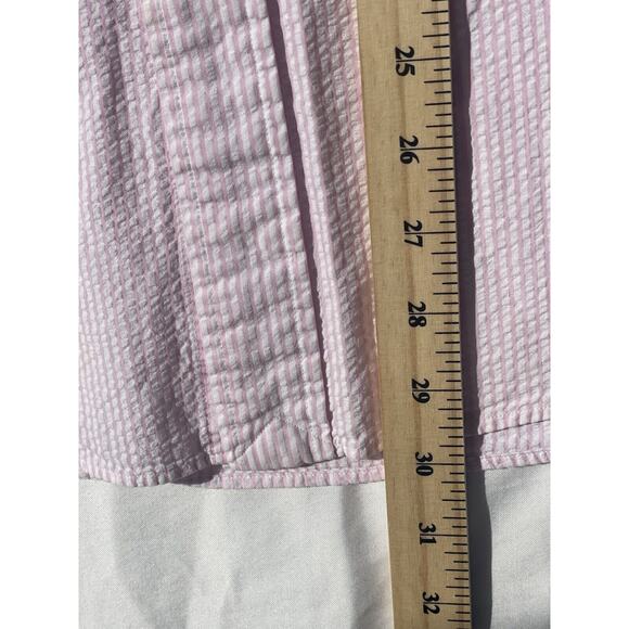 Polo Ralph Lauren Oxford Shirt Size M Pink Button Down Short Sleeve Classic Fit - Picture 8 of 11